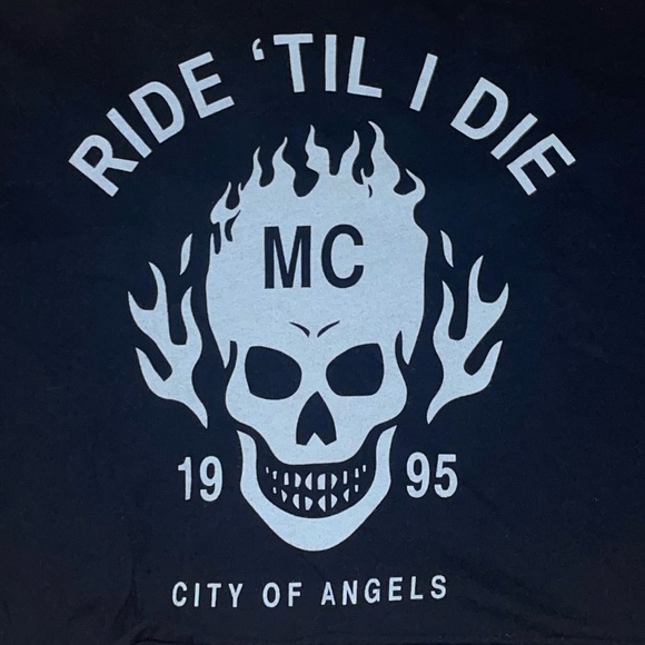 COPY - Truly Madly Deeply Ride ‘Til I Die 1995 City of Angels Women Crop Top - Picture 3 of 6